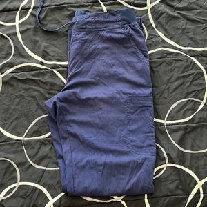 Greys Anatomy navy blue scrub pants